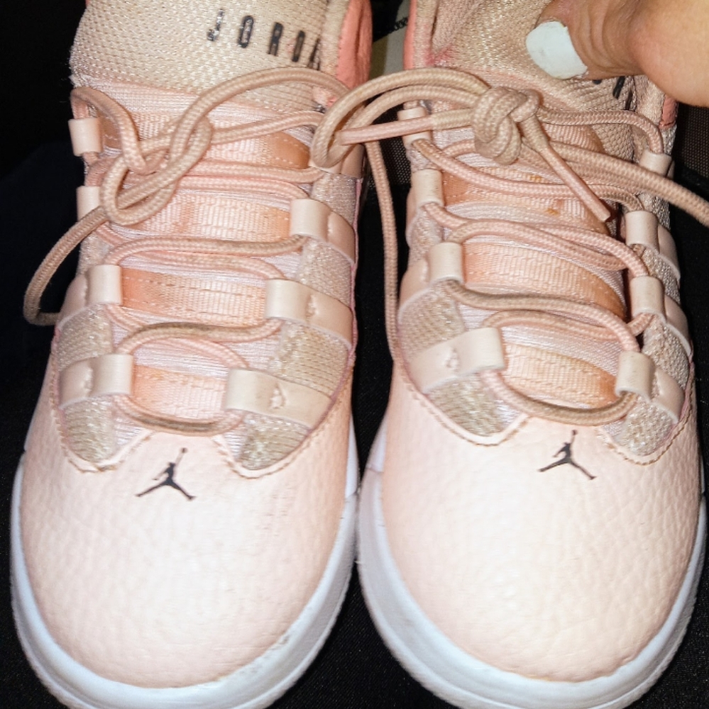 Nike Jordan Aura Pink/White Girls Shoes Size 10c